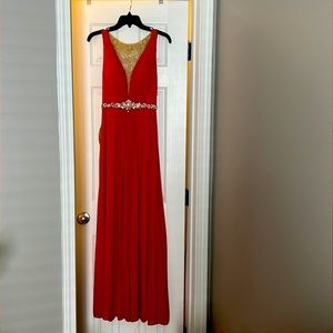 Beautiful Red Gown by Jovani